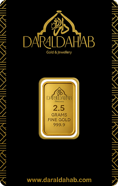 2.5g Investment Gold Bar 24K (999.9)