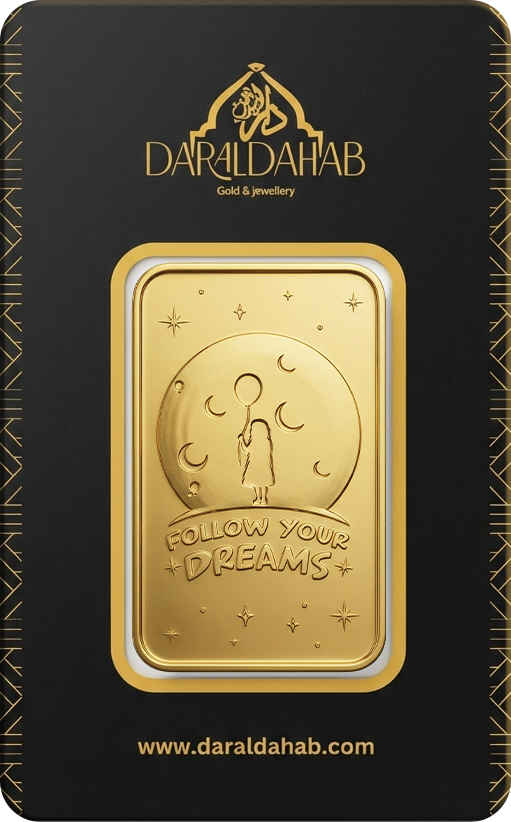 10g Follow Your Dreams New Collection Gold Bar 24K (999.9)