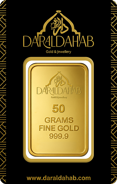 50g Investment Gold Bar 24K (999.9)