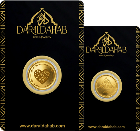 "I Love You" Gold Gift Coin 24K