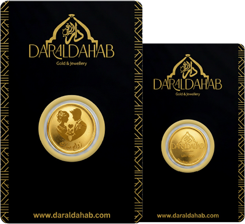 "Happy Marriage" Gold Gift Coin 24K