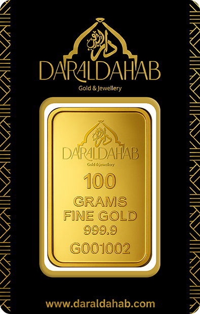 100g Investment Gold Bar 24K (999.9)