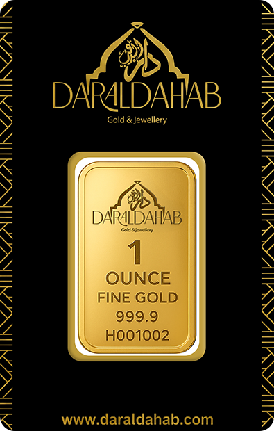 1 oz Investment Gold Bar 24K (999.9)
