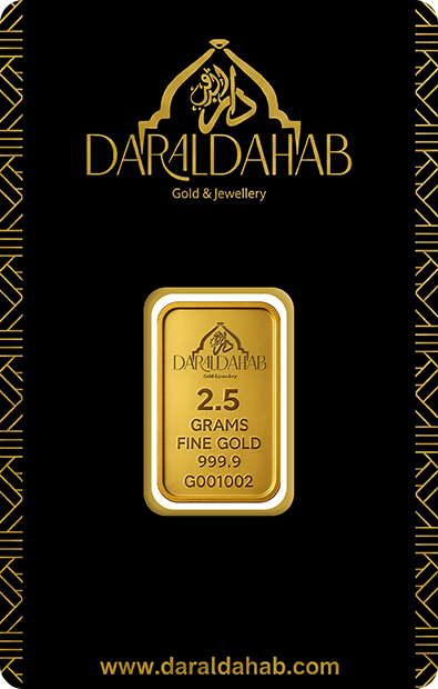 2.5g Investment Gold Bar 24K (999.9)