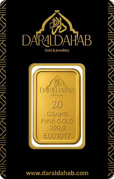 20g Investment Gold Bar 24K (999.9)
