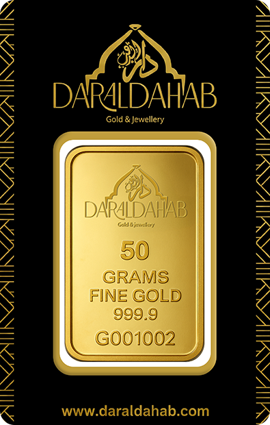 50g Investment Gold Bar 24K (999.9)