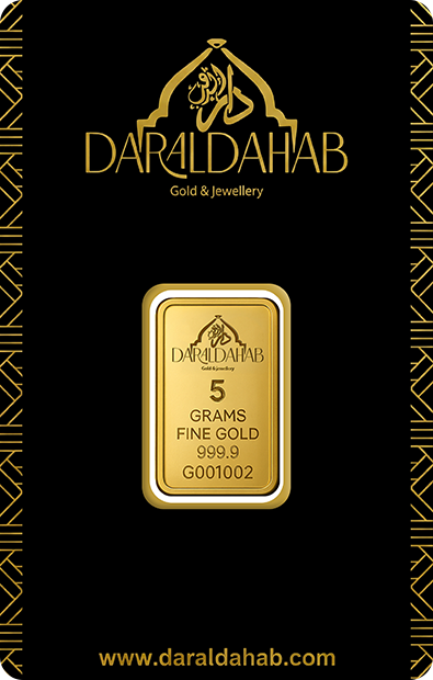 5g Investment Gold Bar 24K (999.9)