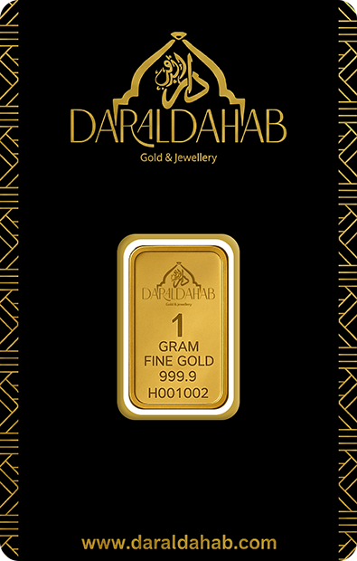 1g Investment Gold Bar 24K (999.9)