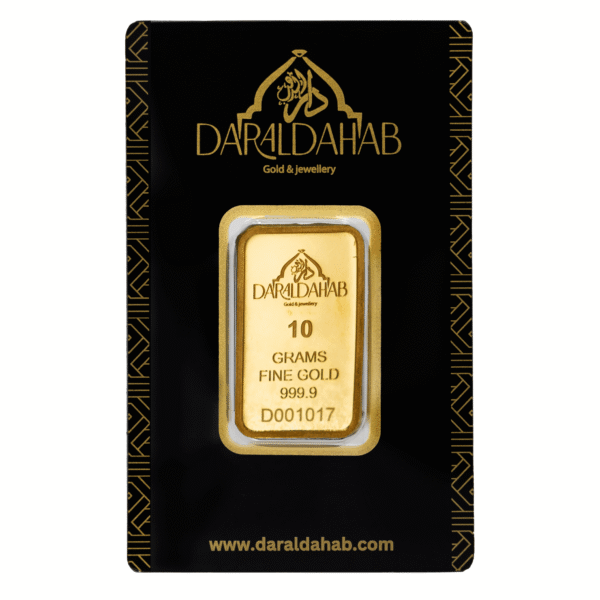 10g Gold Bar 24k (999.9)