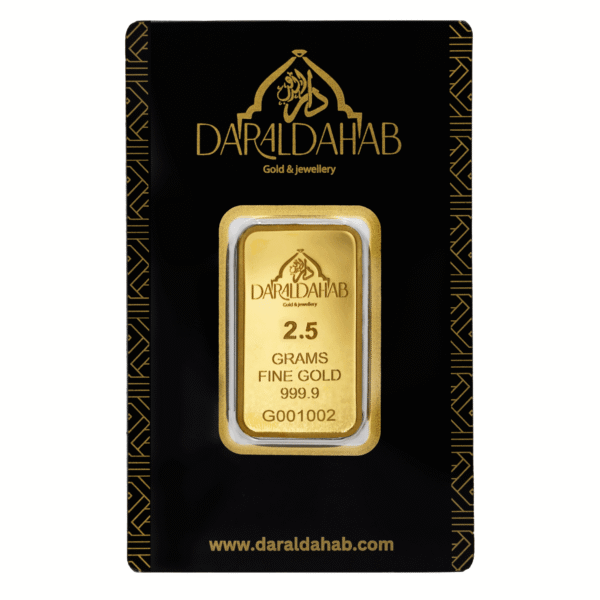 2.5g Gold Bar 24K(999.9)