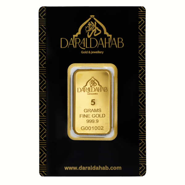 5g Gold Bar 24K(999.9)