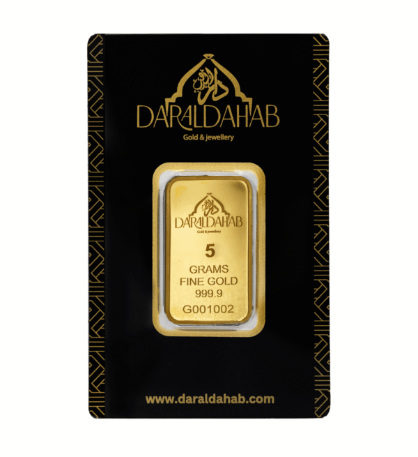 5g Gold Bar 24K(999.9)