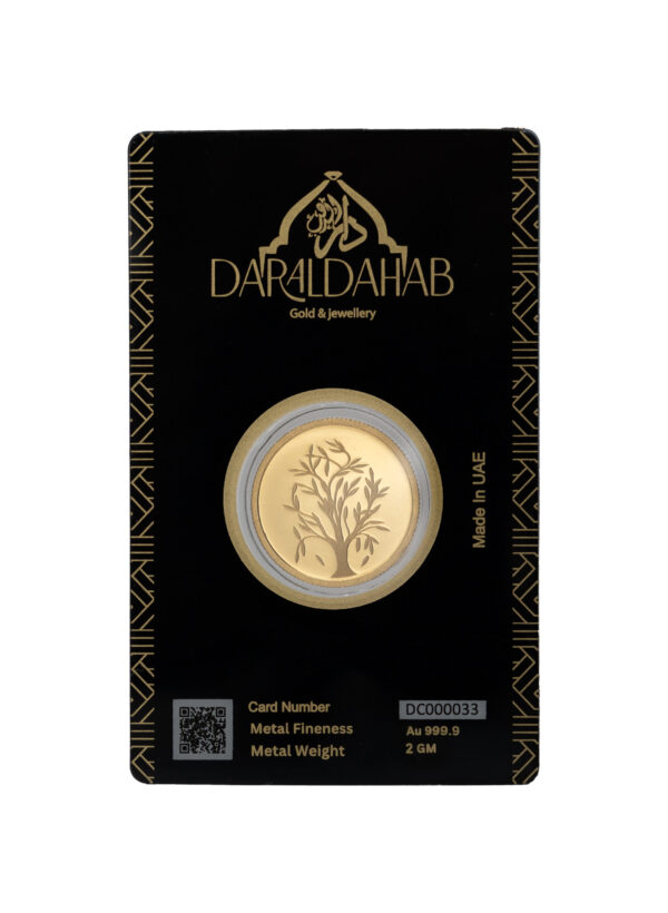 2g Gold Coin 24K (999.9)