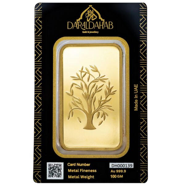 100g Gold Bar 24K (999.9)