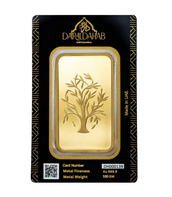 100g Gold Bar 24K (999.9)