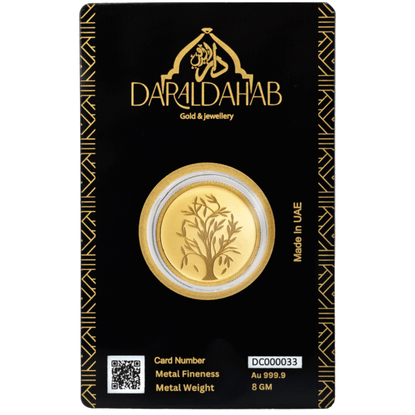 8 Gram Gold Coin
