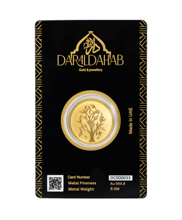8 Gram Gold Coin