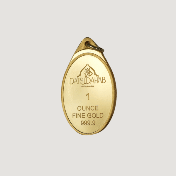 1 Ounch Oval Pendant