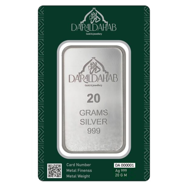 20 gram Silver Bar